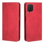 Bodycell Book Case Pu Leather For Samsung Galaxy A22 4G Red (200-108-559)