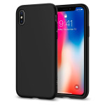 Spigen iPhone X Liquid Crystal Matte Black (057CS22119)