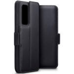 Τerrapin Δερμάτινη Θήκη - Πορτοφόλι Huawei P40 Pro - Black (117-083-246)