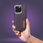 OEM Θήκη PU Leather Milano για το Xiaomi Redmi 13C Dark Purple