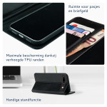 Rosso Element PU Θήκη Πορτοφόλι OnePlus 10T - Black (8719246375705)