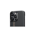 Pitaka Fusion Weaving MagEZ Case 4 - MagSafe Θήκη Aramid Fiber Body Apple iPhone 15 Pro - 0.95mm - 600D - Rhapsody (FR1501P)