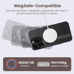 Pitaka Fusion Weaving MagEZ Case 4 - MagSafe Θήκη Aramid Fiber Body Apple iPhone 15 Pro - 0.95mm - 600D - Rhapsody (FR1501P)