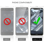 Terrapin Θήκη Σιλικόνης Nokia 5.1 Plus - Clear (118-001-282)