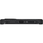 MagSafe Θήκη Aramid Fiber Body - Samsung Galaxy S24 Plus - Pitaka MagEZ Case 4 - 1mm - 600D - Black / Grey / Twill (KS2401S)