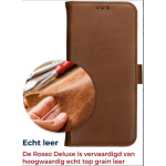 Δερμάτινη Θήκη Πορτοφόλι - Samsung Galaxy S24 Ultra - Rosso Deluxe - Brown (8719246427091) 