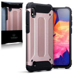Terrapin Ανθεκτική Θήκη Double Layer Impact Samsung Galaxy A10 - Rose Gold (131-002-150)