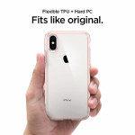 Spigen iPhone Xs Max Ultra Hybrid Rose Crystal 