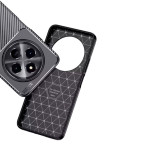 Techsuit Carbon Silicone - Θήκη Σιλικόνης Xiaomi Redmi 14C / Poco C75 - Black (5949419252776)