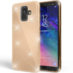 Shining Glitter Case για Samsung Galaxy J4 Plus 2018 Gold OEM (200-103-931)