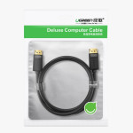 Ugreen Cable DisplayPort male - DisplayPort male 2m Μαύρο (10211) (200-107-137)