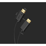 Ugreen Cable DisplayPort male - DisplayPort male 2m Μαύρο (10211) (200-107-137)