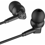 XO EP33 In-ear Handsfree με Βύσμα 3.5mm Μαύρο (200-110-053)