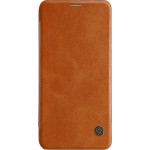 Δερμάτινη θήκη-πορτοφόλι QIN Leather by Nillkin καφέ για Samsung Galaxy A6 Plus