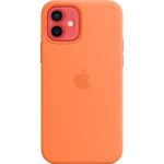 Apple Silicone Case iPhone 12/12 Pro with MagSafe Kumquat