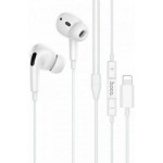 Hands Free Hoco M1 Pro Original Series Earphones Stereo Lightning - Λευκά (200-109-464)
