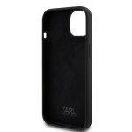 Karl Lagerfeld “Karl Script Logo” Hard Case Θήκη προστασίας από σιλικόνη iPhone 15 (Black – KLHCP15SSKSBMCK)