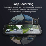 70mai S500 Rearview Mirror Dash Cam set 1944p 138fov