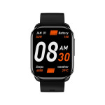 QCY Watch GS S6 Black - 2,02" large TFT touch, 320x502 60Hz, Call BT Smart Watch IPX8 14day (2.40.01.03.004)
