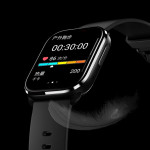 QCY Watch GS S6 Black - 2,02" large TFT touch, 320x502 60Hz, Call BT Smart Watch IPX8 14day (2.40.01.03.004)