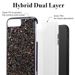 ESR Luxury Glitter Black Case iPhone 6/6s