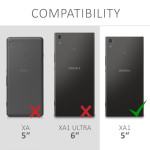 Ημιδιάφανη Θήκη σιλικόνης Compass για Sony Xperia XA1