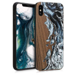 KW Ξύλινη Θήκη iPhone XS Max -Brown Natural Solid (200-103-624)