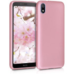 Θήκη Σιλικόνης για Xiaomi Redmi 7A - Metallic Rose Gold by KW (200-104-485)