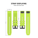 Ανταλλακτικό Λουράκι Smooth Garmin Fenix 5 (22mm) - OEM - Green (12839)