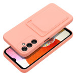 Θήκη Σιλικόνης Sonique Card Case Samsung - Sonique - Ροζ - Galaxy A14 4G, Galaxy A14 5G 