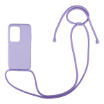 Θήκη Σιλικόνης με Κορδόνι CarryHang Xiaomi - My Colors - Λιλά - Xiaomi 13 Lite 