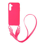Θήκη CarryHang Liquid Silicone Strap Samsung - My Colors - Φουξ - Galaxy A54 5G
