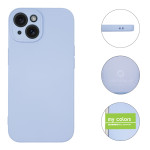 Θήκη Σιλικόνης My Colors Apple iPhone 15 Λιλά - Sonique - Λιλά - iPhone 15