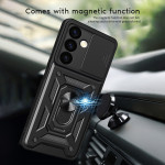 Θήκη Ring Armor CamPro Sonique για Samsung Galaxy S24 Plus Ροζ Χρυσό - Sonique - Ροζ Χρυσό - Galaxy S24 Plus