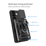Θήκη Ring Armor CamPro Sonique για Samsung Galaxy S24 Plus Ροζ Χρυσό - Sonique - Ροζ Χρυσό - Galaxy S24 Plus