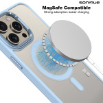 Θήκη Magnetic MagMetal Sonique Apple iPhone 15 Γαλάζιο - Sonique - Γαλάζιο - iPhone 15 - Θήκες Πλάτης