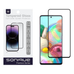 Hardy Glass Sonique Premium Series HD Full Cover 9H Samsung Galaxy A71 Μαύρο - Sonique - Μαύρο - Galaxy A71