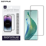 Curvy Glass Sonique Premium Series HD Full Cover 9H Honor Magic5 Lite 5G Μαύρο