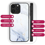 Θήκη Sonique Marble Serries για Samsung Galaxy A35 5G Λευκό 02