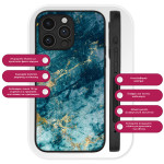Θήκη Sonique Marble Series για Xiaomi Redmi Note 12 Pro 5G Μπλε