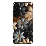 Θήκη Sonique 3D Flower Series για Samsung Galaxy S25 Γκρι
