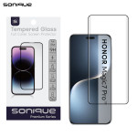 Curvy Glass Sonique Premium Series HD Full Cover 9H Honor Magic7 Pro 5G Μαύρο