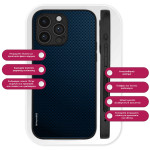 Θήκη Sonique Carbon Series για Xiaomi Redmi Note 13 Pro Plus 5G Μπλε