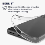 KWmobile Διάφανη Θήκη Σιλικόνης Motorola Moto G22 - Transparent (58209.03)