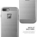 Obliq Θήκη Slim Meta iPhone 7 Plus - Satin Silver (61174)