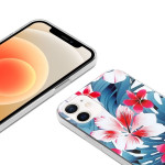 Crong Flower Θήκη Σιλικόνης Apple iPhone 12 mini - Pattern 03 (CRG-FLR-IP1254-03)