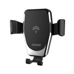 Dudao Gravity Wireless Charger 10W Car Mount Phone Bracket Air Vent Holder - Ασύρματος Φορτιστής Qi - Βάση Στήριξης Αεραγωγού - Black (200-104-916)