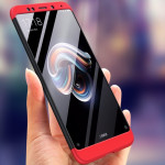 Full Body θήκη για Xiaomi Redmi Note 5 μαύρη- ασημί