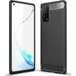  Tech-Protect Θήκη Σιλικόνης Carbon Xiaomi Mi 10Τ / 10T Pro - Black (75248)