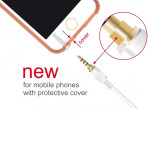 Delock Stereo Cable 3.5mm 4pin 1m White (85597)